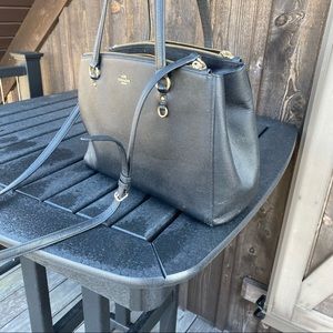 Coach structured tote